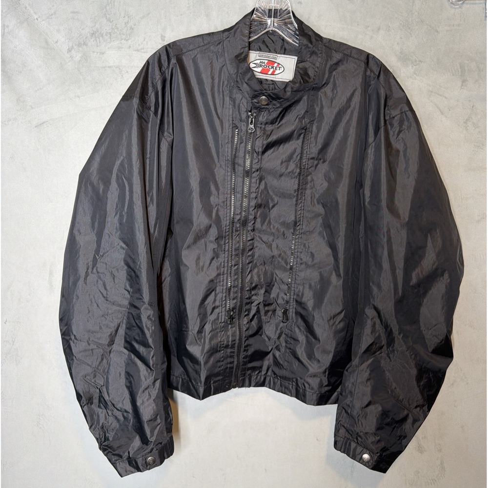 Joe Rocket Motorcycle Jacket Liner Black Full Zip Polyester Replacement Liner